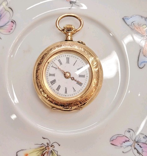 Antike damen taschenuhr - ⭐️,