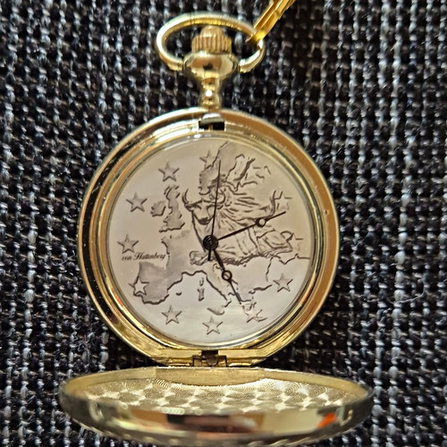 Quarz taschenuhr savonnette - quarz,