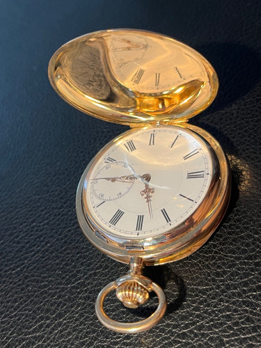 Sprungdeckel taschenuhr mit - mit, 3