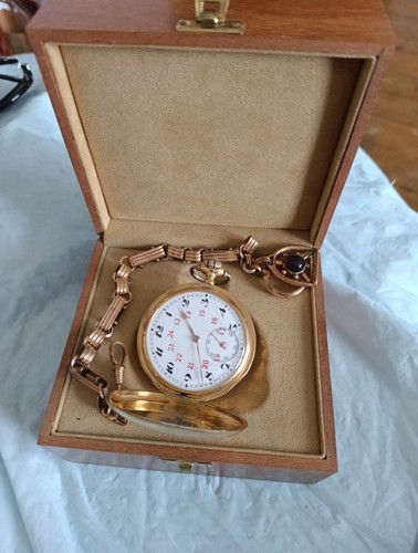 Sprungdeckeltaschenuhr 18 - in,