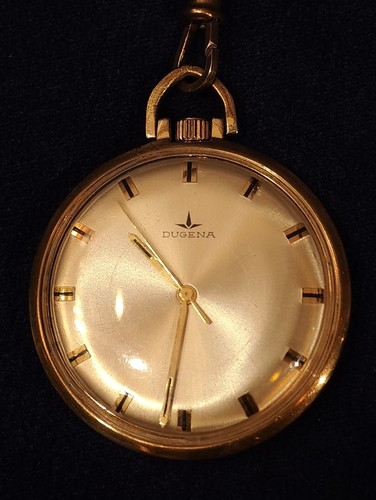 Dugena taschenuhr vergoldet - dugena,