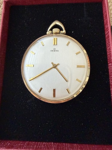 Antike 585 gold taschenuhr - gold,