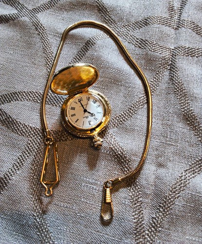 Quarz taschenuhr savonnette - quarz,