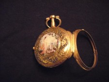 Alte antike Taschenuhr mit