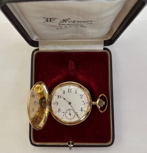 Antike taschenuhr 14k 585er - 14k, /