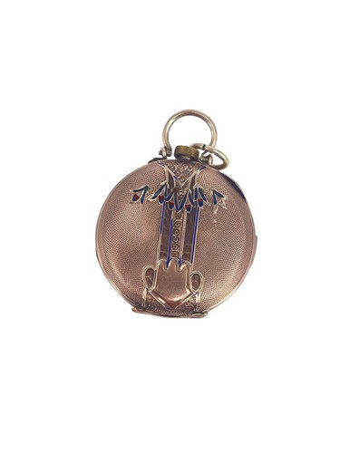 Taschenuhr 28mm gold - 28mm, 8k