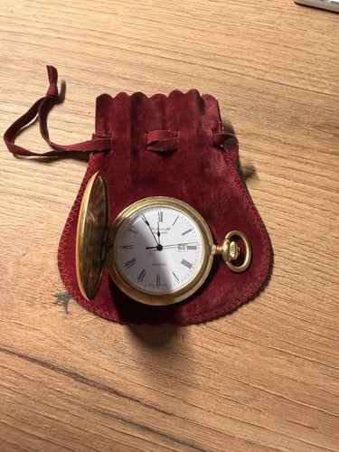 Taschenuhr quarz vergoldet von - quarz,
