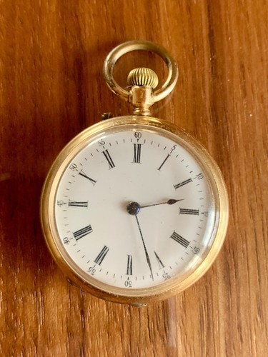 Taschenuhr gold karat - taschenuhr, 14