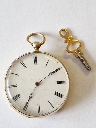 Gold taschenuhr 18k 750 - gold,