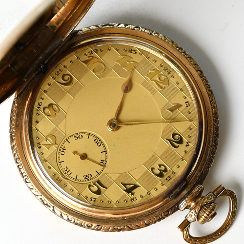 Savonette taschenuhr - savonette,