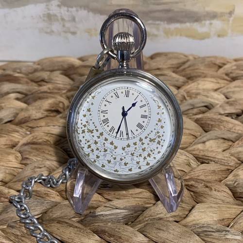 Quarz taschenuhr silber - silber, mit