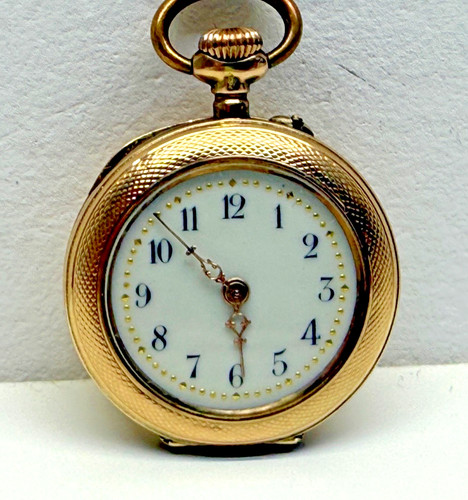 Damen taschenuhr antik gold - damen-taschenuhr,
