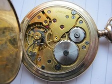 Drusus Taschenuhr vergoldet