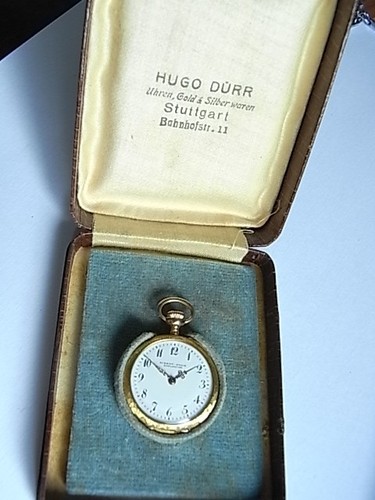 Antike gold 585 taschenuhr - gold,