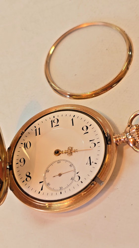 Schwere iwc taschenuhr gold - iwc-taschenuhr,