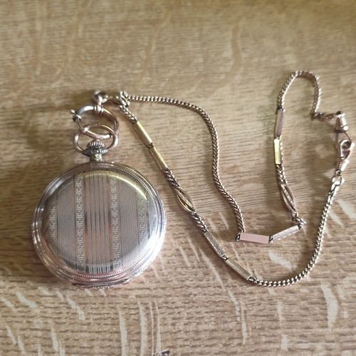 Taschenuhr von savonnette mit - von,