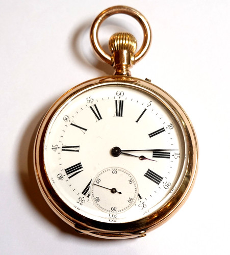 Offene herren taschenuhr - offene, herren-taschenuhr