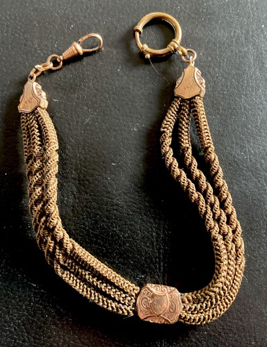 Antike goldfarbene uhrkette - goldfarbene,