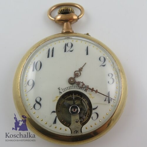 Antike taschenuhr mit - taschenuhr,
