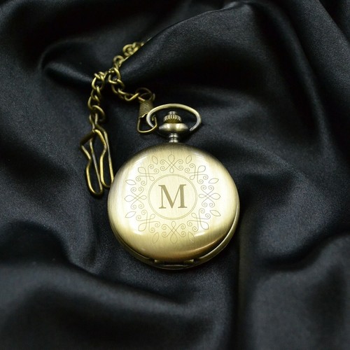 Taschenuhr mit gravur - mit,
