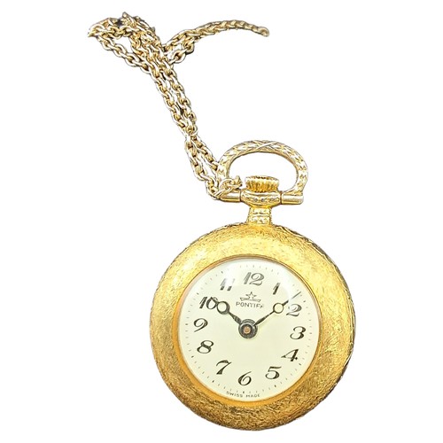 Pontifa taschenuhr gold mit - pontifa,