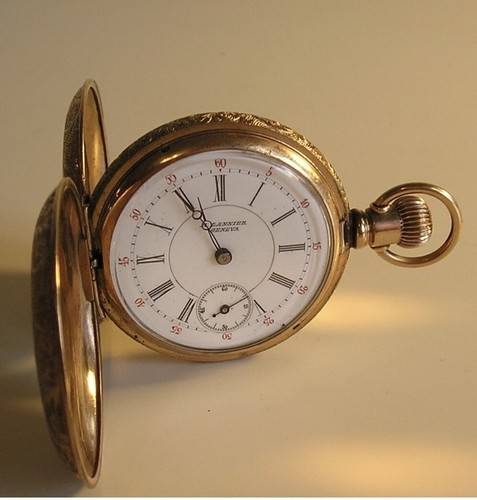 Antike taschenuhr lannier - antike, taschenuhr,
