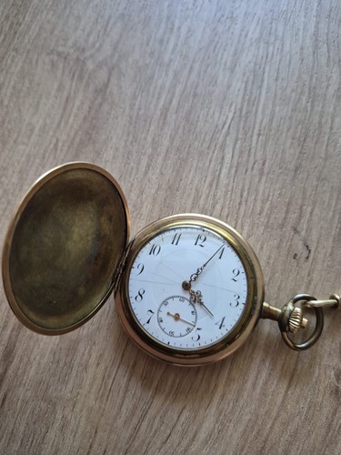 Antike taschenuhr mit gold - antike,