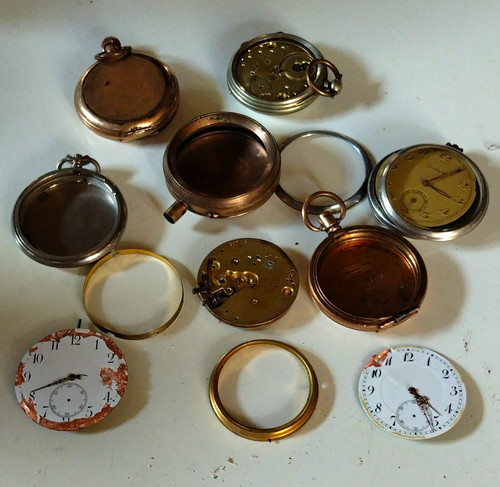 Cromety taschenuhr konvolut - taschenuhr,