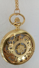 Retro Taschenuhr "Kompass" mit