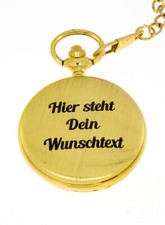Taschenuhr goldfarben mit