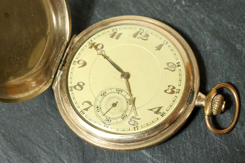 Alte goldene taschenuhr - rw,