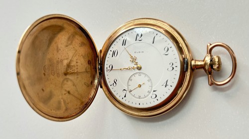 Goldene taschenuhr elgin - goldene, von