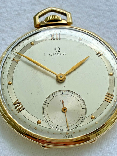 Omega taschenuhr 585 - omega,