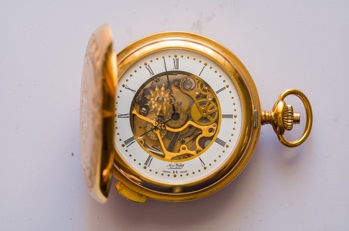 Goldene taschenuhr aero - goldene,
