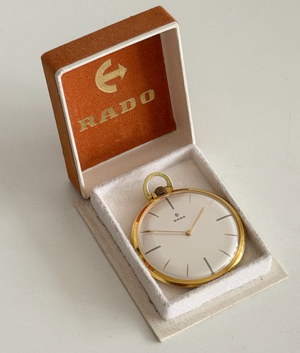 Rado taschenuhr vergoldet - rado,