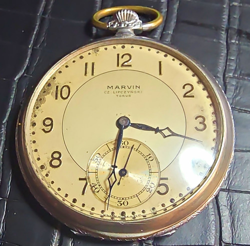 Vintage marvin taschenuhr ca - vintage,