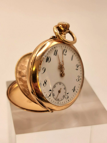 Taschenuhr gold 14k - taschenuhr, 14k,