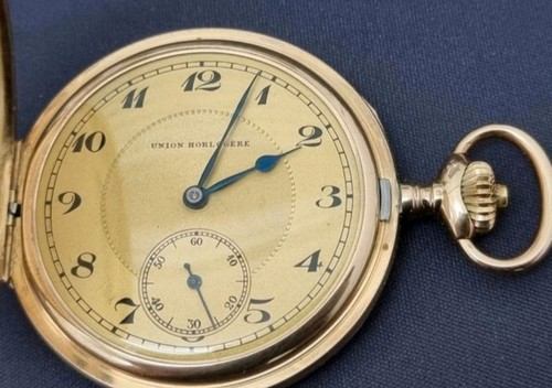 Taschenuhr gold 585er gelbgold - 585er,