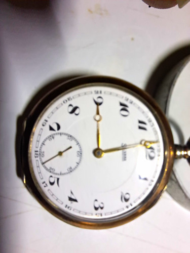Mechanische taschenuhr silber - taschenuhr,